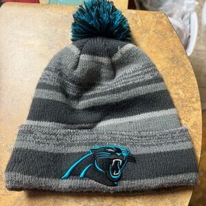 Carolina Panthers New Era Beanie Hat NFL Blue/Grey Warm